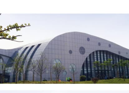 孟州会议中心外景网架工程
